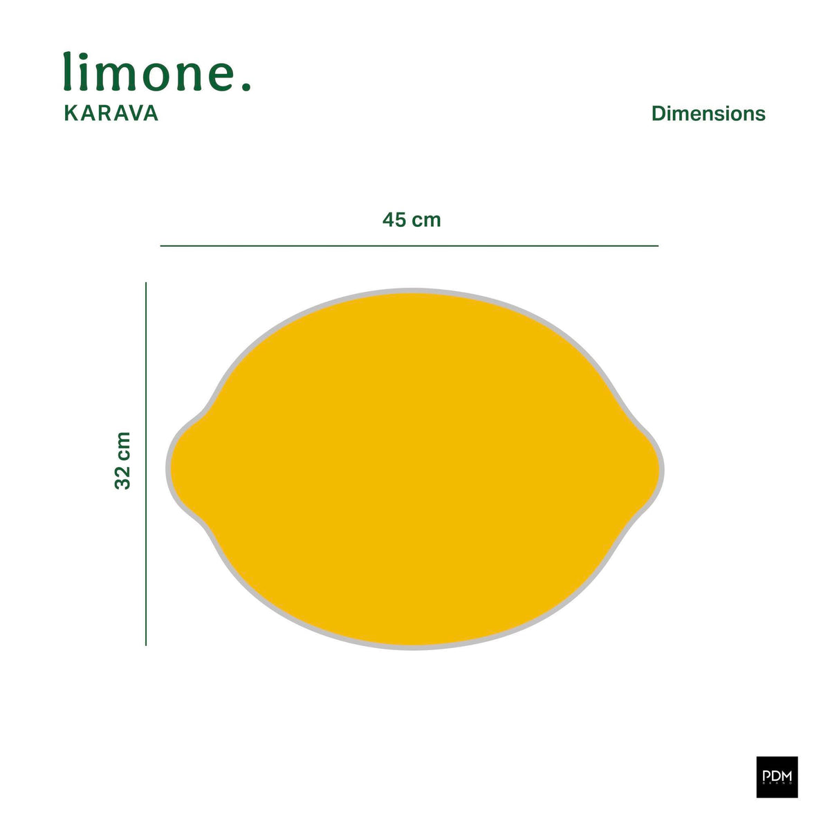 Limone placemat
