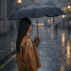 Sunny Umbrella Mini - Obsidian Black